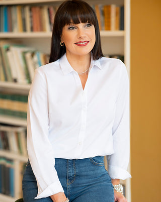 Classic Blue & White Shirt