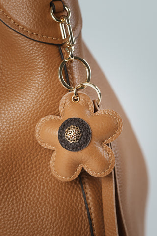 Pre-Order - Napa Leather Shoulder Bag - Caramel