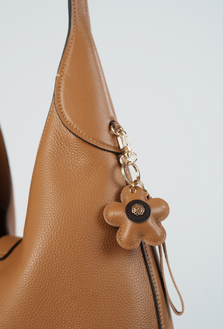 Pre-Order - Napa Leather Shoulder Bag - Caramel