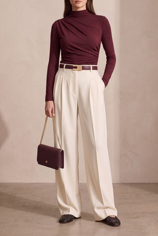 Pre Order - Winter White Tailored Trousers